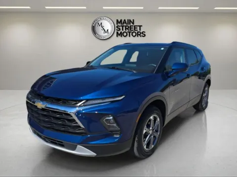 Blue 2023 Chevrolet Blazer 2LT Sport Utility 4D for sale in Portage, IN