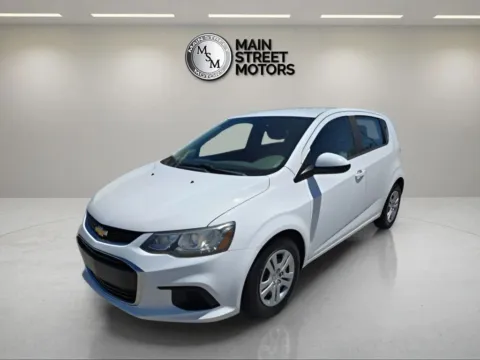 White 2017 Chevrolet Sonic LT Hatchback 4D for sale in Portage, IN