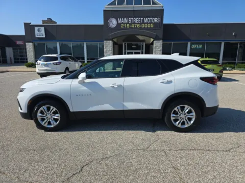 White 2020 Chevrolet Blazer 1LT Sport Utility 4D for sale in Portage, IN