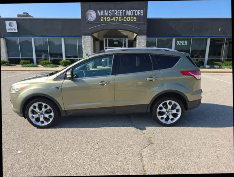 Green 2013 Ford Escape Titanium Sport Utility 4D for sale in Portage, IN