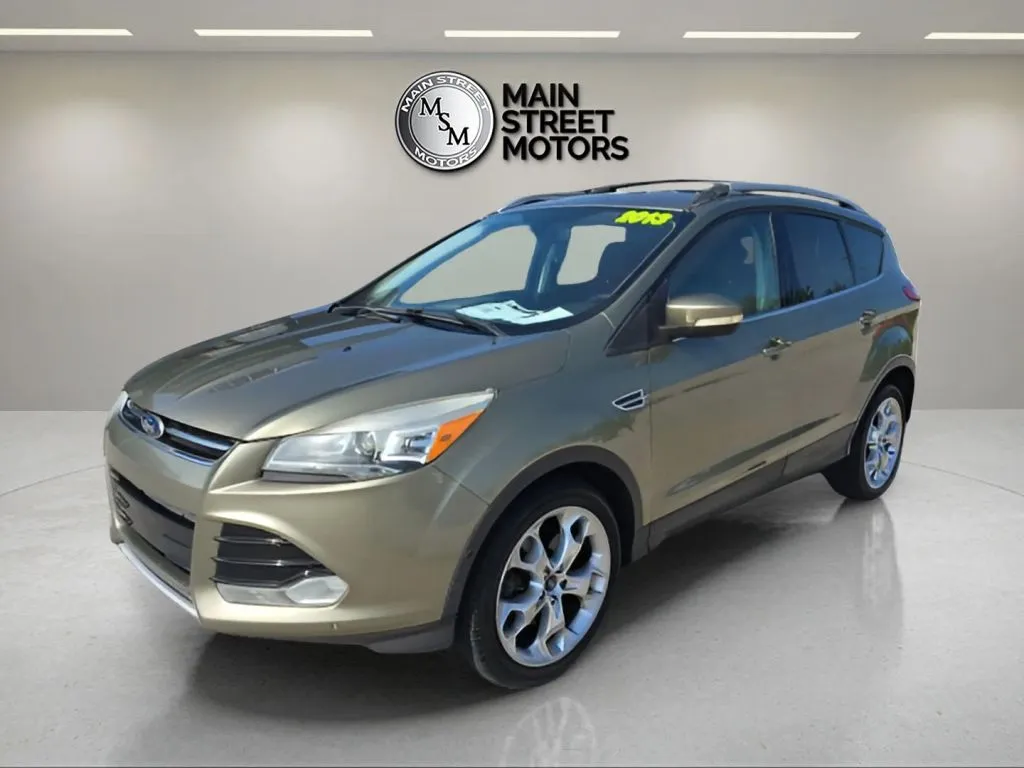 Green 2013 Ford Escape Titanium Sport Utility 4D for sale in Portage, IN