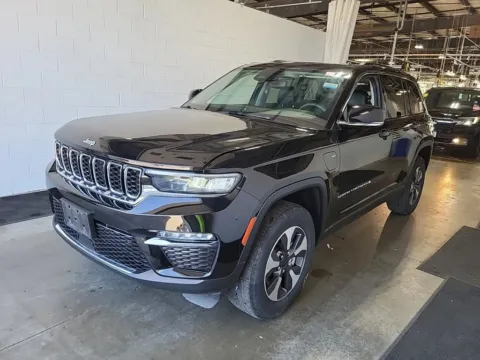 Black 2022 Jeep Grand Cherokee 4xe Sport Utility 4D for sale in Portage, IN