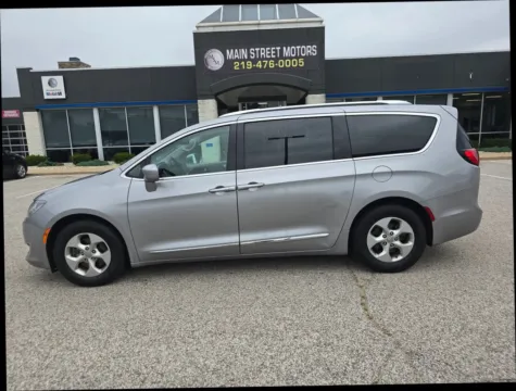 Silver 2017 Chrysler Pacifica Touring-L Plus Minivan 4D for sale in Portage, IN