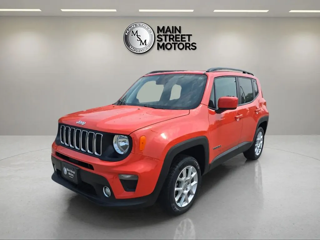Orange 2019 Jeep Renegade Latitude Sport Utility 4D for sale in Portage, IN