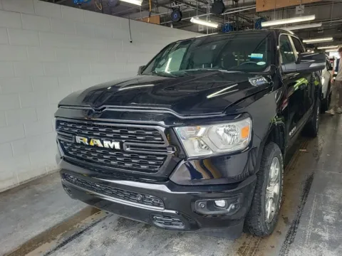 Black 2023 Ram 1500 Crew Cab Big Horn Pickup 4D 5 1/2 ft for sale in Portage, IN