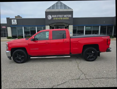 Red 2016 Chevrolet Silverado 1500 Crew Cab LT Pickup 4D 6 1/2 ft for sale in Portage, IN