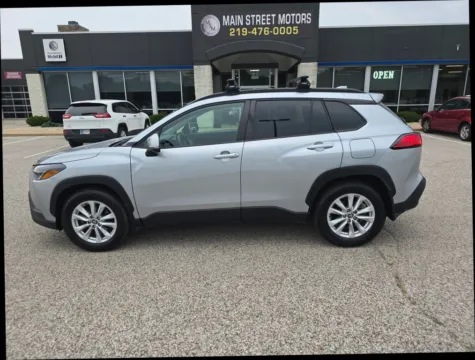 Silver 2022 Toyota Corolla Cross LE Sport Utility 4D for sale in Portage, IN