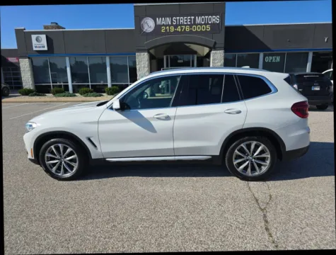 White 2019 BMW X3 xDrive30i Sport Utility 4D for sale in Portage, IN