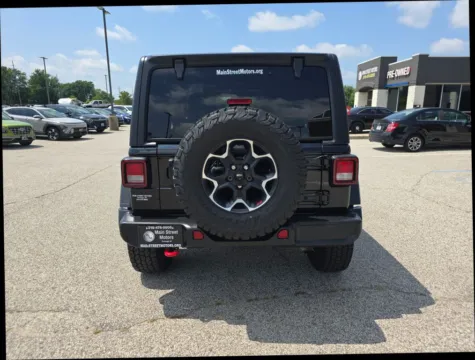 Another view of 2023 Jeep Wrangler Unlimited Rubicon Sport Utility 4D for sale in Portage, IN at Main Street Motors