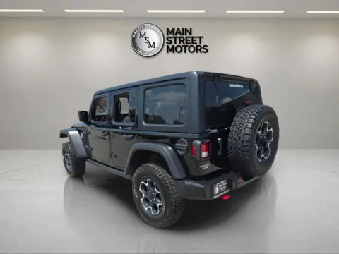 Another view of 2023 Jeep Wrangler Unlimited Rubicon Sport Utility 4D for sale in Portage, IN at Main Street Motors