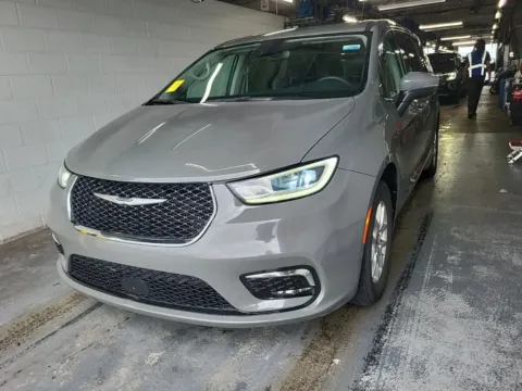 Gray 2023 Chrysler Pacifica Touring L Van 4D for sale in Portage, IN