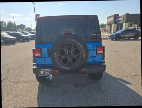 Another view of 2023 Jeep Wrangler 4xe Willys 4xe Sport Utility 4D for sale in Portage, IN at Main Street Motors
