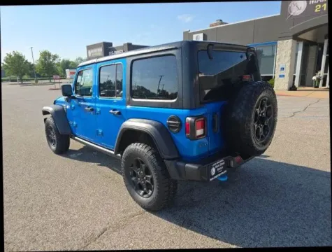 Another view of 2023 Jeep Wrangler 4xe Willys 4xe Sport Utility 4D for sale in Portage, IN at Main Street Motors