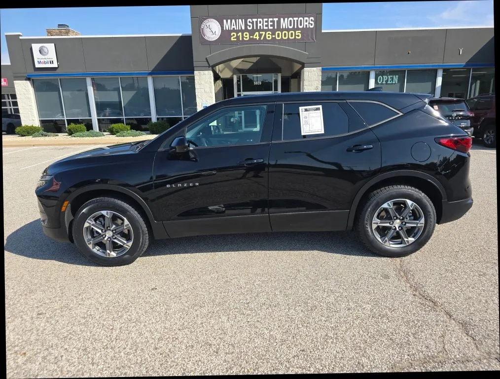 Black 2025 Chevrolet Blazer 2LT Sport Utility 4D for sale in Portage, IN