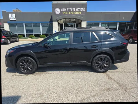 Black 2025 Subaru Outback Onyx Edition Wagon 4D for sale in Portage, IN