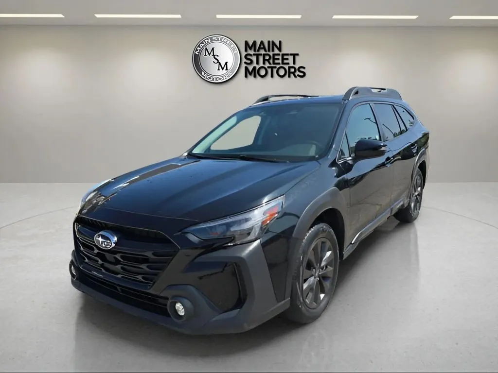 Black 2025 Subaru Outback Onyx Edition Wagon 4D for sale in Portage, IN