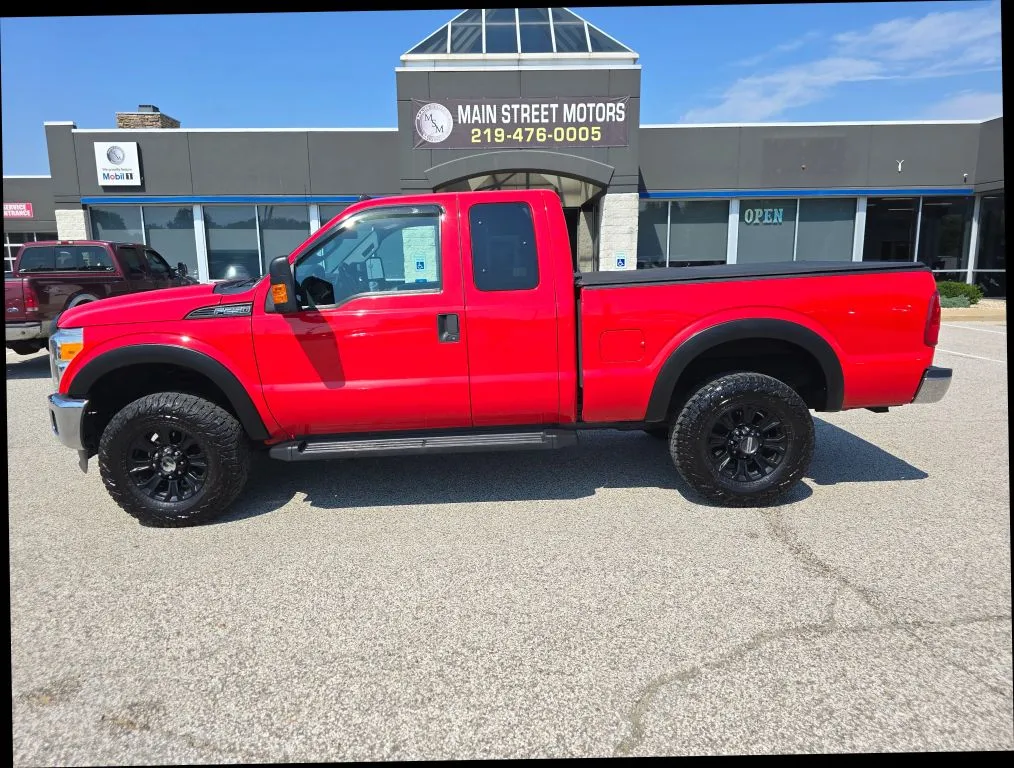 Red 2016 Ford F250 Super Duty Super Cab XL Pickup 4D 6 3/4 ft for sale in Portage, IN