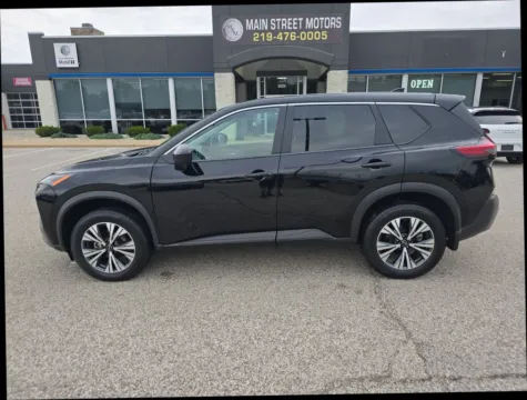 Black 2023 Nissan Rogue SV (2023.5) Sport Utility 4D for sale in Portage, IN