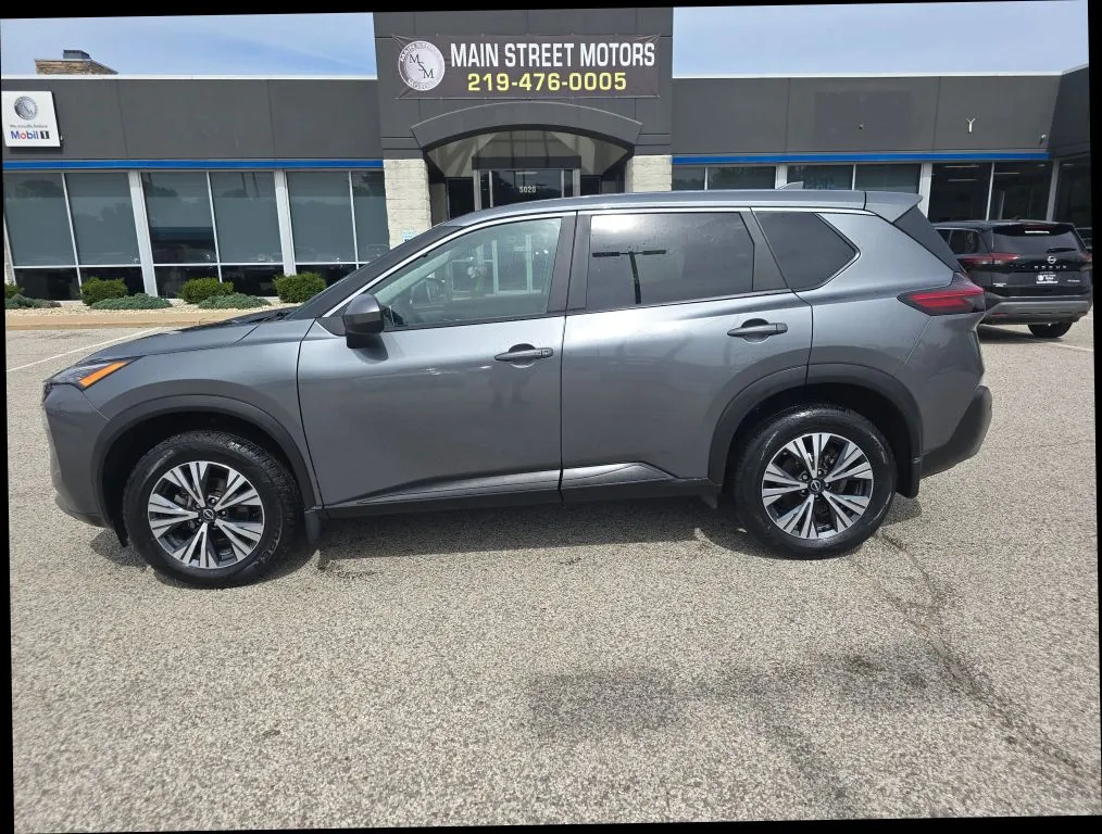 Gray 2023 Nissan Rogue SV (2023.5) Sport Utility 4D for sale in Portage, IN