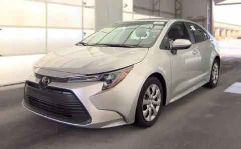 Silver 2025 Toyota Corolla LE Sedan 4D for sale in Portage, IN