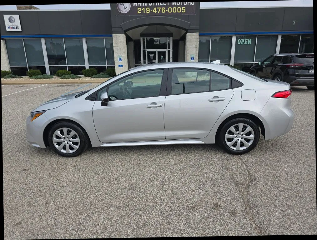 Silver 2025 Toyota Corolla LE Sedan 4D for sale in Portage, IN