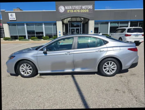 Silver 2025 Toyota Camry LE Sedan 4D for sale in Portage, IN