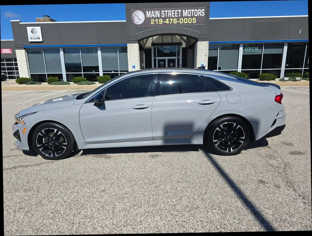Gray 2023 Kia K5 GT-Line Sedan 4D for sale in Portage, IN