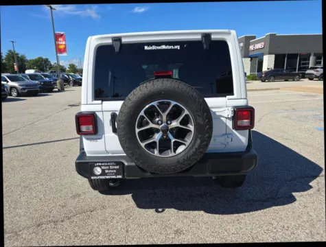 Another view of 2024 Jeep Wrangler 4 Door Sport S Sport Utility 4D for sale in Portage, IN at Main Street Motors
