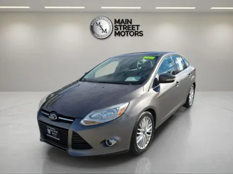 Gray 2012 Ford Focus SEL Sedan 4D for sale in Portage, IN