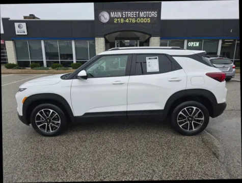 White 2025 Chevrolet Trailblazer LT Sport Utility 4D for sale in Portage, IN