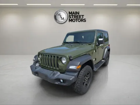 Green 2021 Jeep Wrangler Sport SUV 2D for sale in Portage, IN