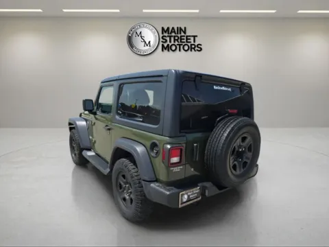 Another view of 2021 Jeep Wrangler Sport SUV 2D for sale in Portage, IN at Main Street Motors