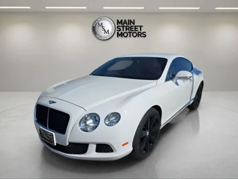 White 2013 Bentley Continental GT Coupe 2D for sale in Portage, IN