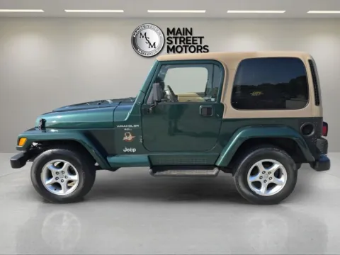 Photos of 2000 Jeep Wrangler Sahara Sport Utility 2D for sale in Portage, IN at Main Street Motors