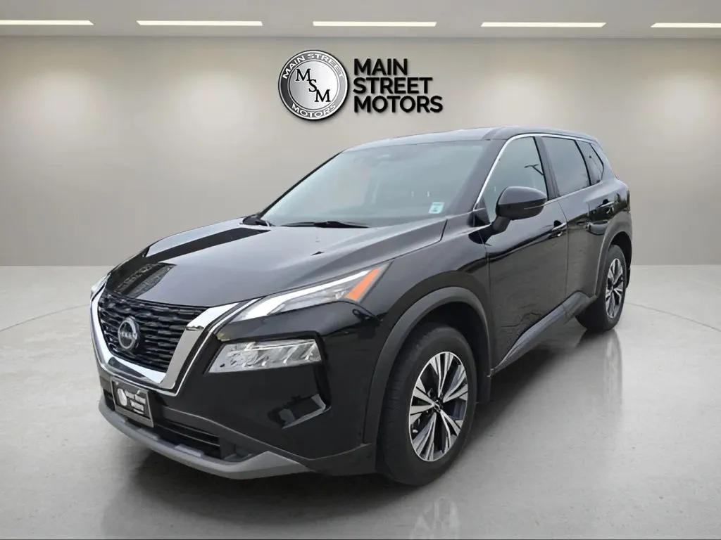 Black 2023 Nissan Rogue SV Sport Utility 4D for sale in Portage, IN