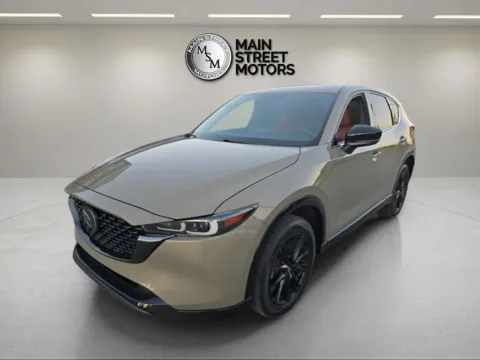 Brown 2024 MAZDA CX-5 2.5 Carbon Turbo Sport Utility 4D for sale in Portage, IN