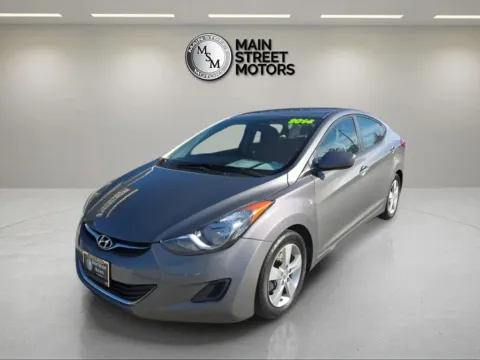 Gray 2013 Hyundai Elantra GLS Sedan 4D for sale in Portage, IN