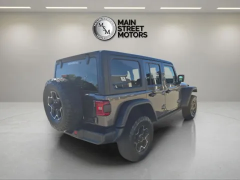 More photos of 2022 Jeep Wrangler Unlimited 4xe Rubicon 4xe Sport Utility 4D at Main Street Motors, IN
