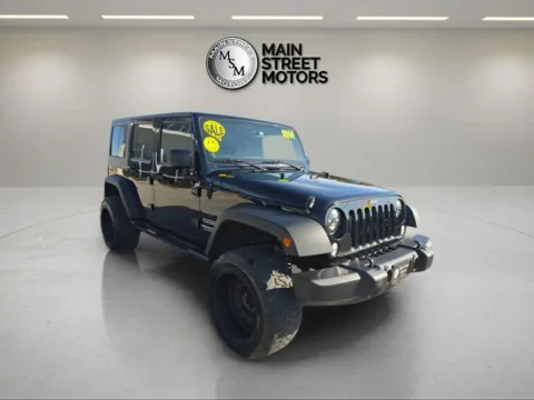More photos of 2014 Jeep Wrangler Unlimited Sport SUV 4D at Main Street Motors, IN