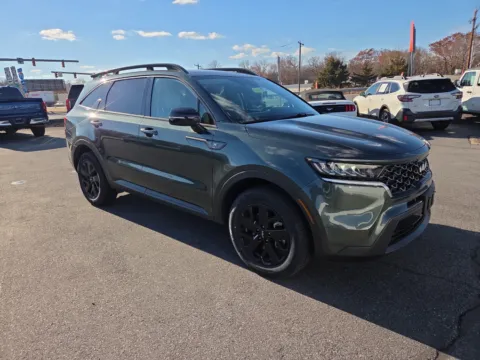 Green 2023 Kia Sorento X-Line S AWD for sale in Hamburg, PA