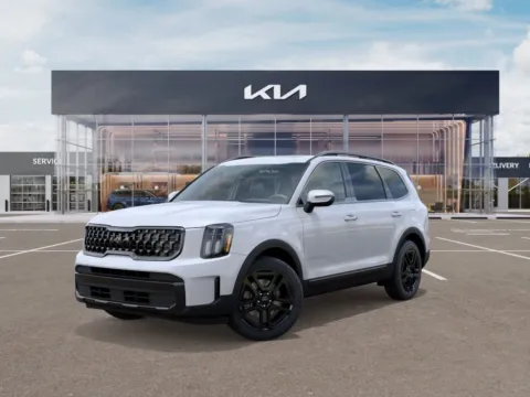 White 2025 Kia Telluride EX X-Line AWD for sale in Hamburg, PA