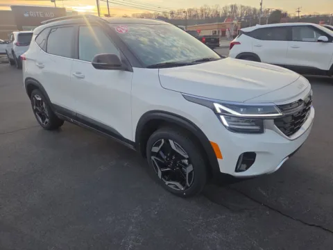 White 2026 Kia Seltos SX AWD for sale in Hamburg, PA