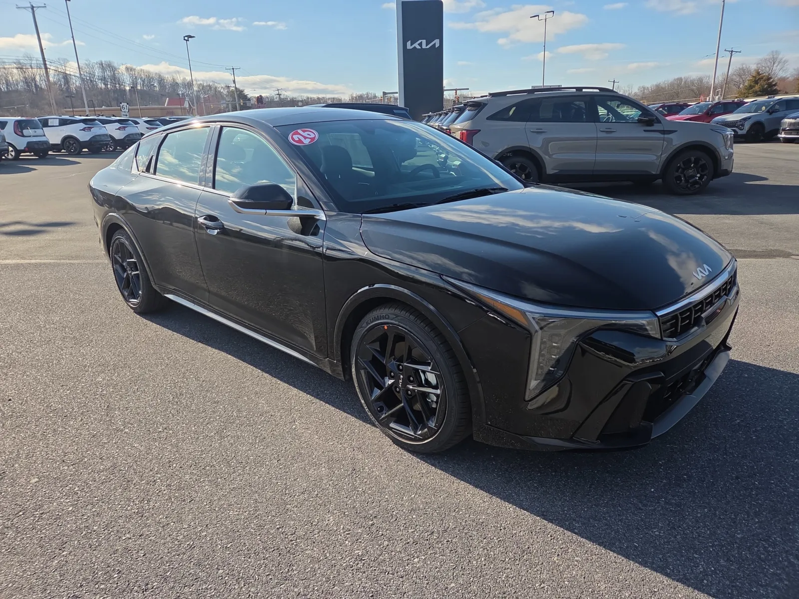Black 2026 Kia K4 GT-Line Turbo for sale in Hamburg, PA
