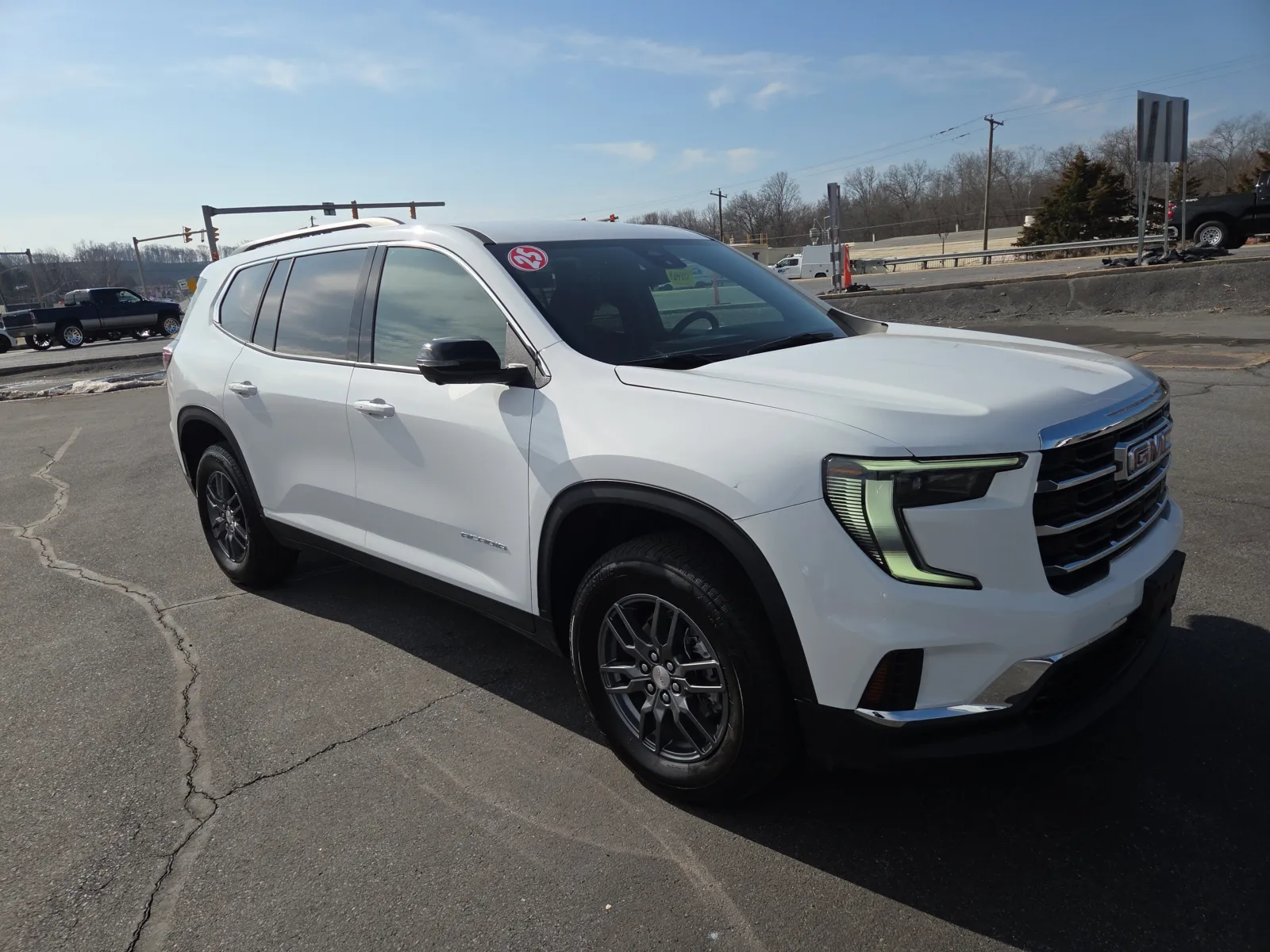 White 2025 GMC Acadia AWD Elevation AWD for sale in Hamburg, PA