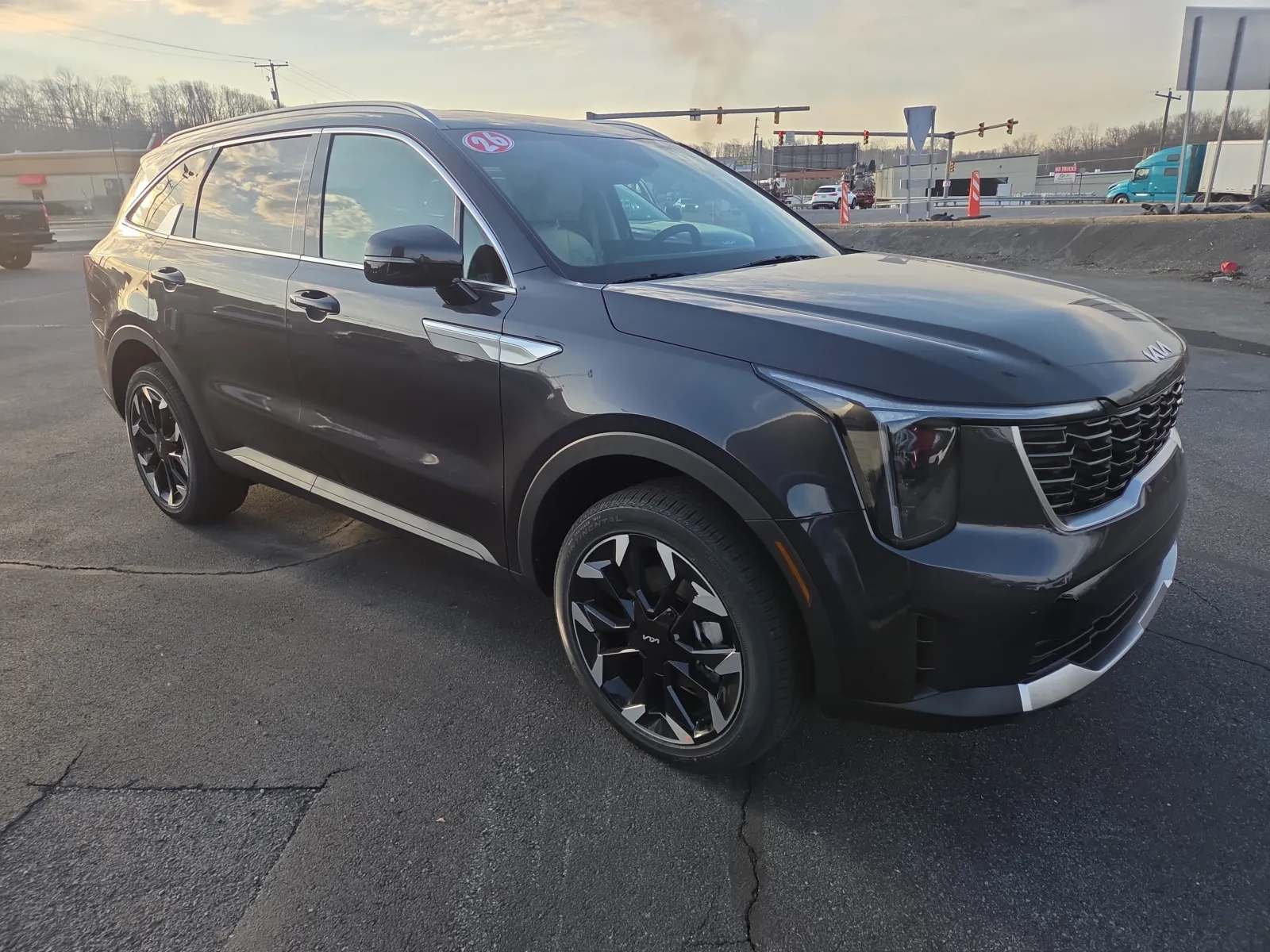 Gray 2026 Kia Sorento EX AWD for sale in Hamburg, PA