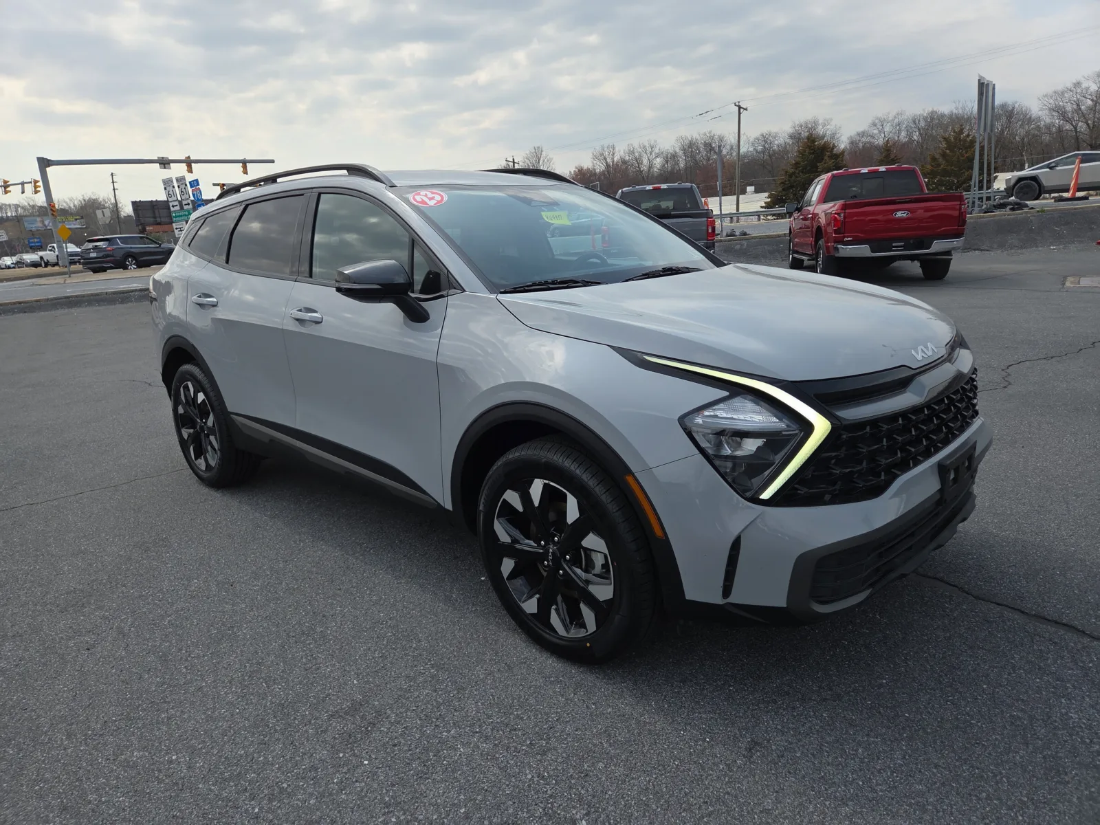 Gray 2023 Kia Sportage X-Line AWD for sale in Hamburg, PA