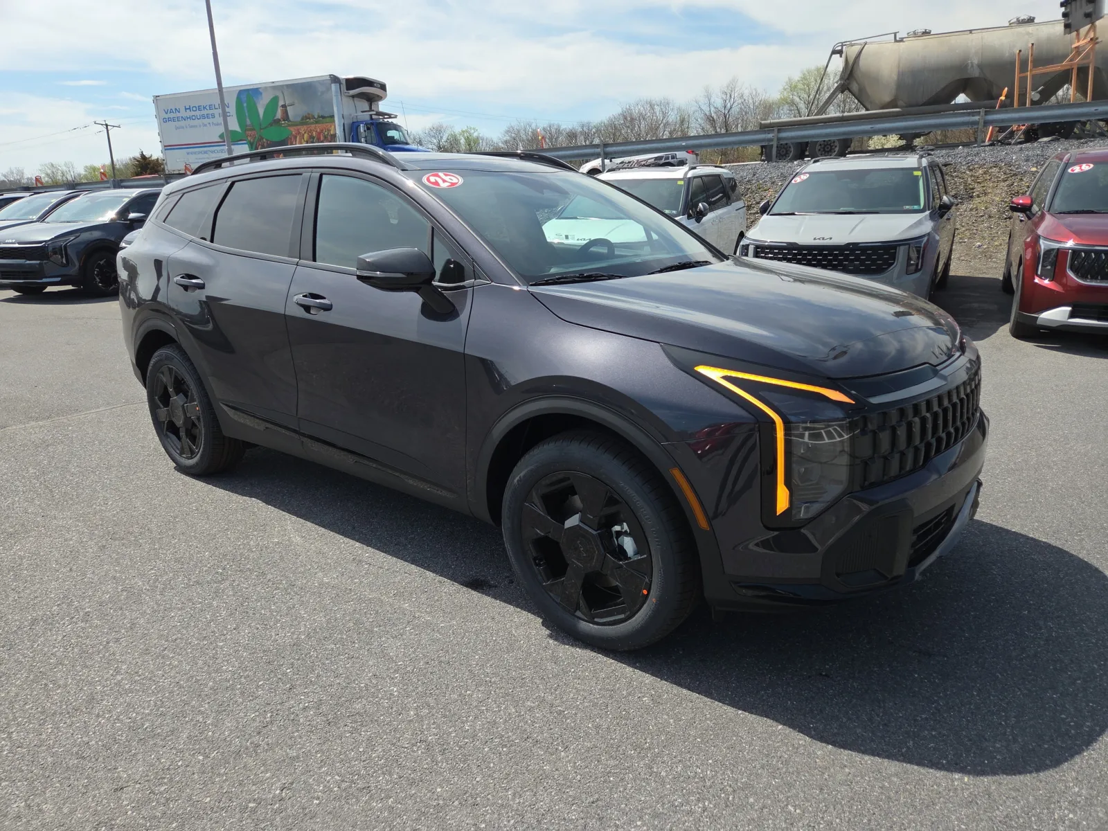 Gray 2026 Kia Sportage X-Line AWD for sale in Hamburg, PA