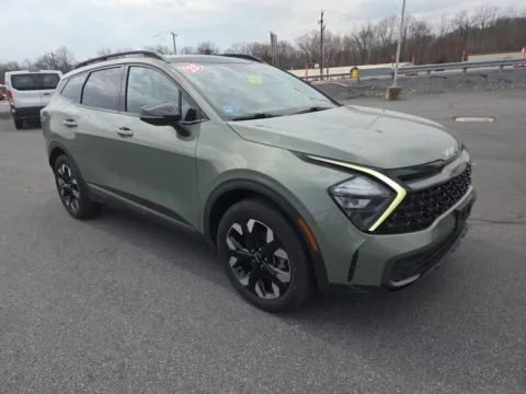 Green 2023 Kia Sportage X-Line AWD for sale in Hamburg, PA
