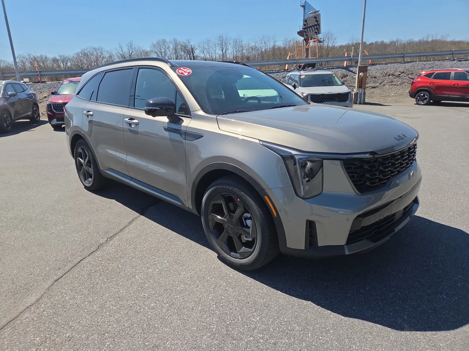 Beige 2026 Kia Sorento Hybrid X-Line SX Prestige AWD for sale in Hamburg, PA