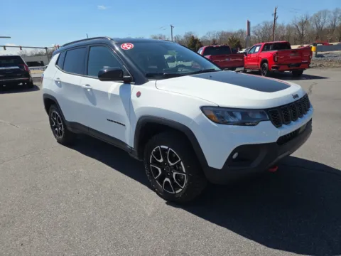 White 2025 Jeep Compass Trailhawk for sale in Hamburg, PA